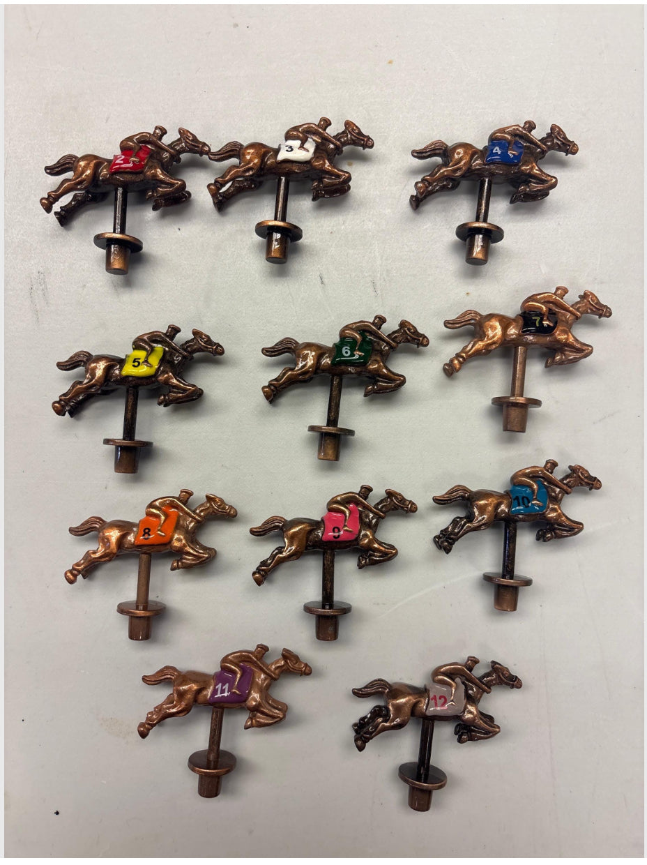 Metal Horse “numbered 2-12” Replacement Kit