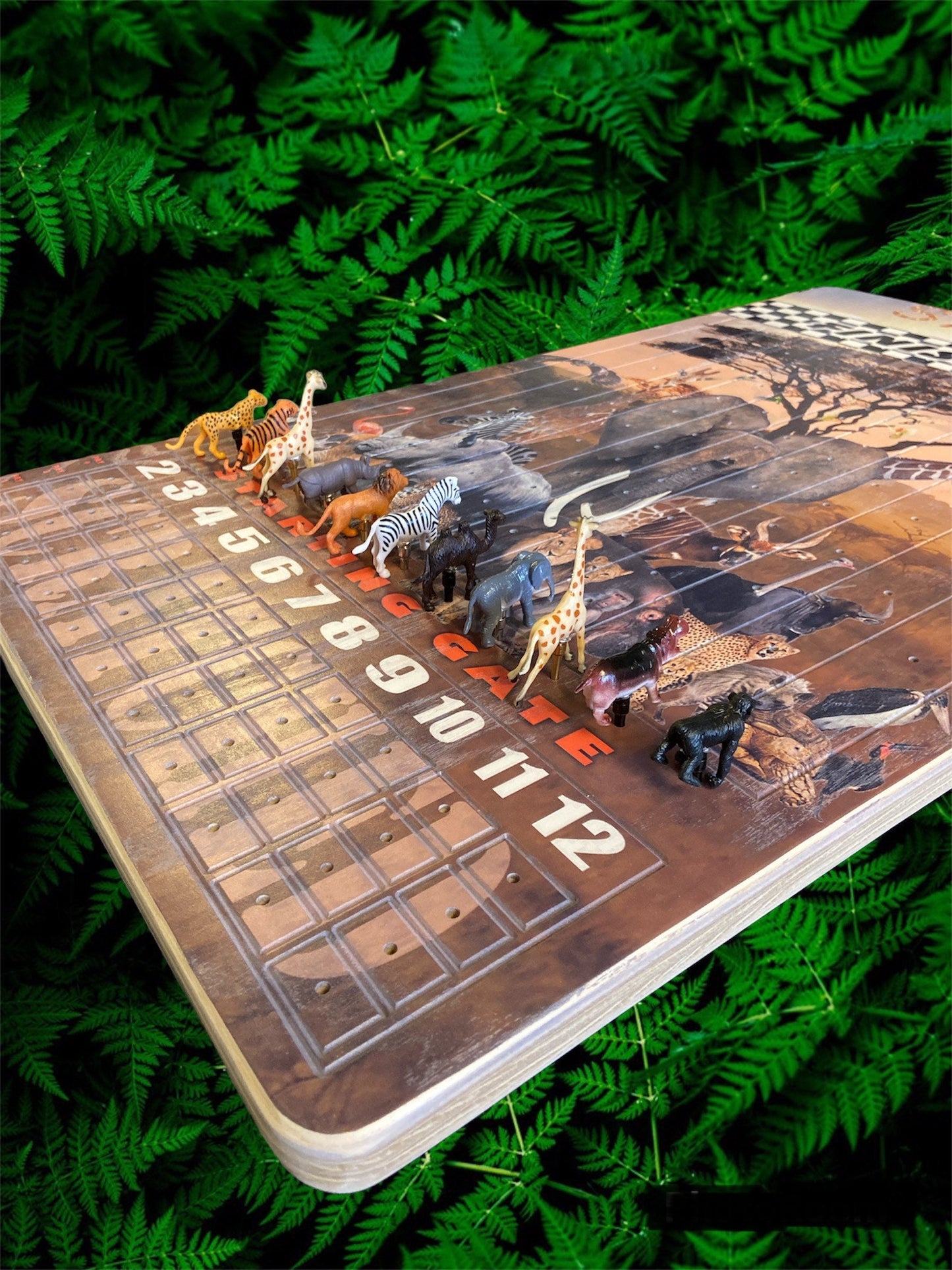 Safari Theme Horse Race Game