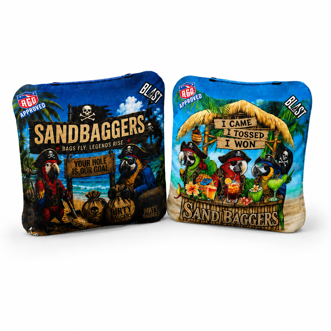 Viper Strike Sandbaggers Edition Cornhole bags 5/9 ACO Approved (Copy)