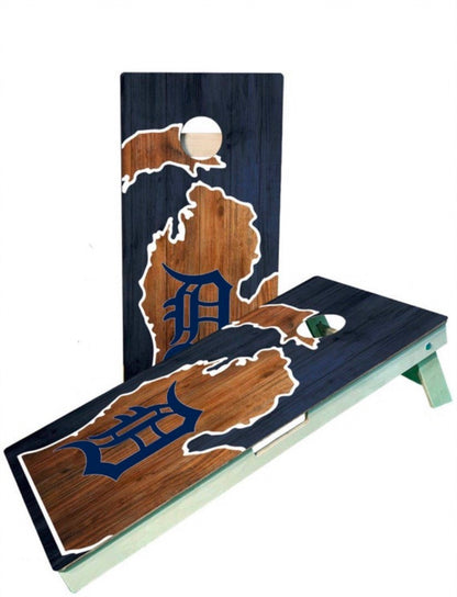 Detroit Tigers Baseball II Cornhole Boards