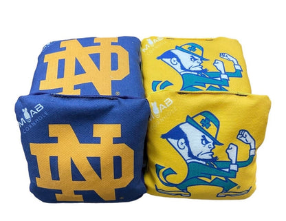 Notre dame Pro Style Cornhole Boards full regulation