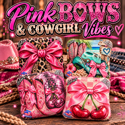 Ladies Pink Bows and Cowgirl Vibes ACO Pro Bags - All Series/Speeds Available…