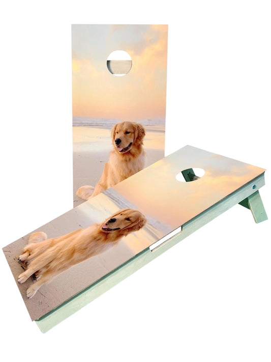 Custom Pet Cornhole Boards Wedding