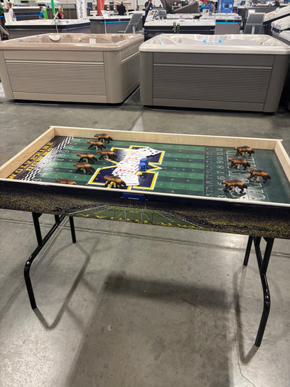 Custom Football Theme -  Jumbo Horse Game with Rails and Integrated Chip Pot