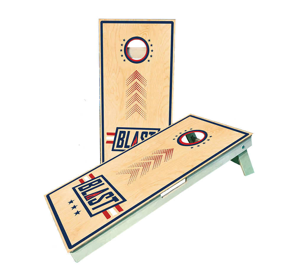 Blast Series Pro Cornhole Boards - 2026 Liberty Blast