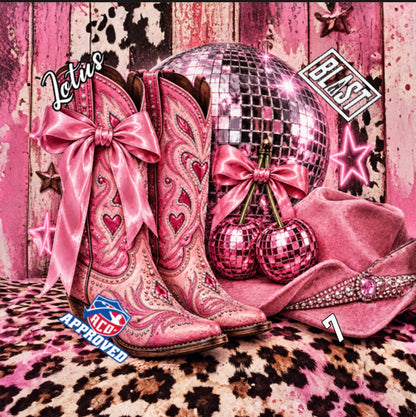 Ladies Pink Bows and Cowgirl Vibes ACO Pro Bags - All Series/Speeds Available…