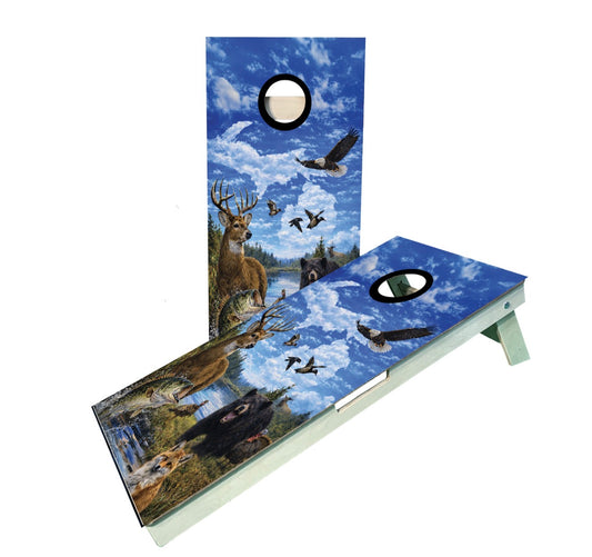 Michigan Wildlife Bkue Sky Theme