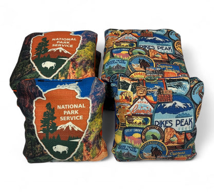 National Parks Cornhole bags (set of 8)