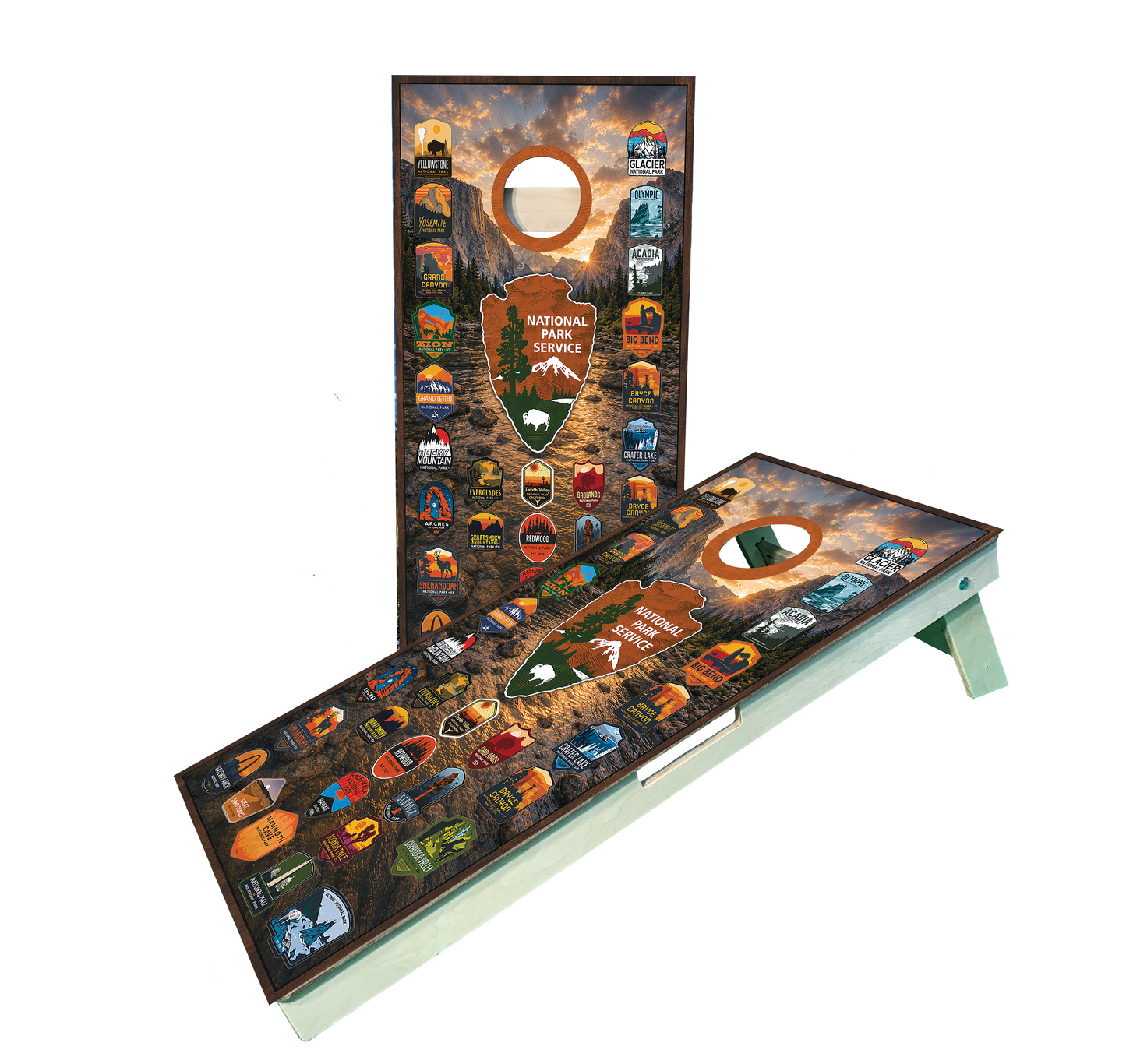 National Parks 2 Cornhole Set