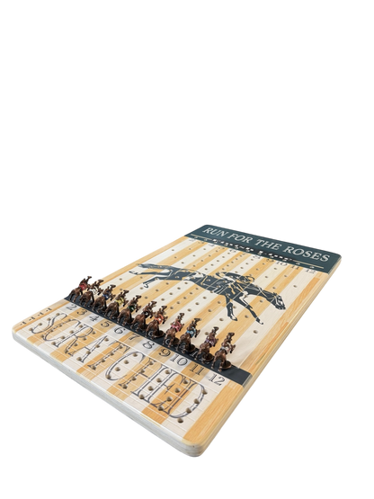 The Horse Race Party Game Light Striped Track Edition