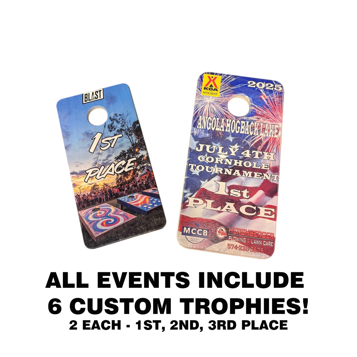 Cornhole Tournaments or Fundraisers