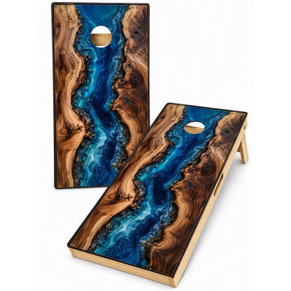 Epoxy Resin Theme Cornhole Boards
