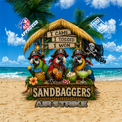 Sandbaggers Edition Cornhole bags ACO Approved