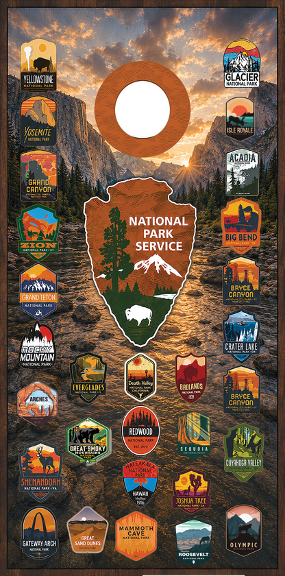 National Parks 2 Cornhole Set