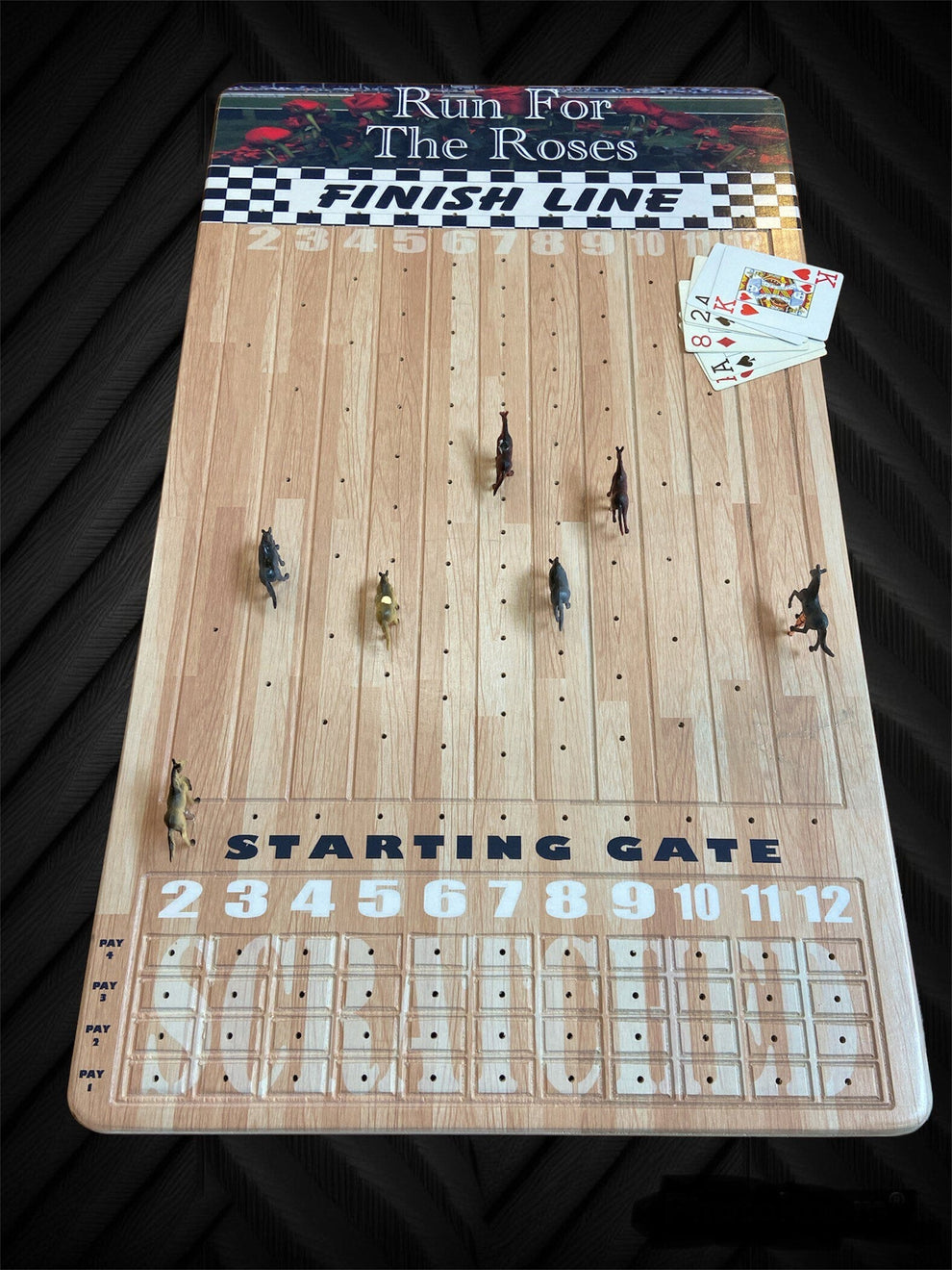 The Horse Race Game Plain or Custom Theme – blastcornhole