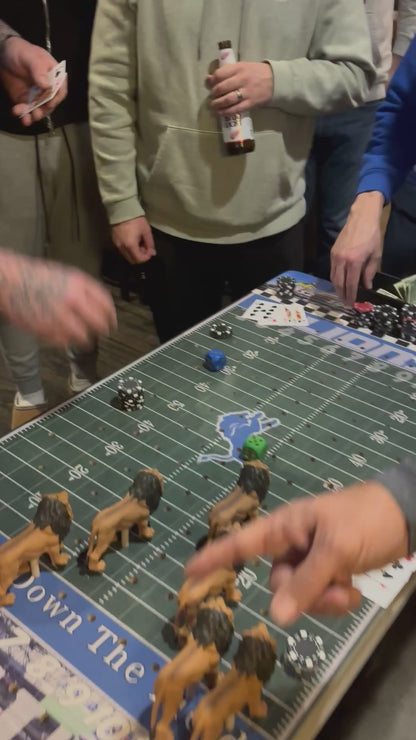 The Horse Race Party Game Light Striped Track Edition