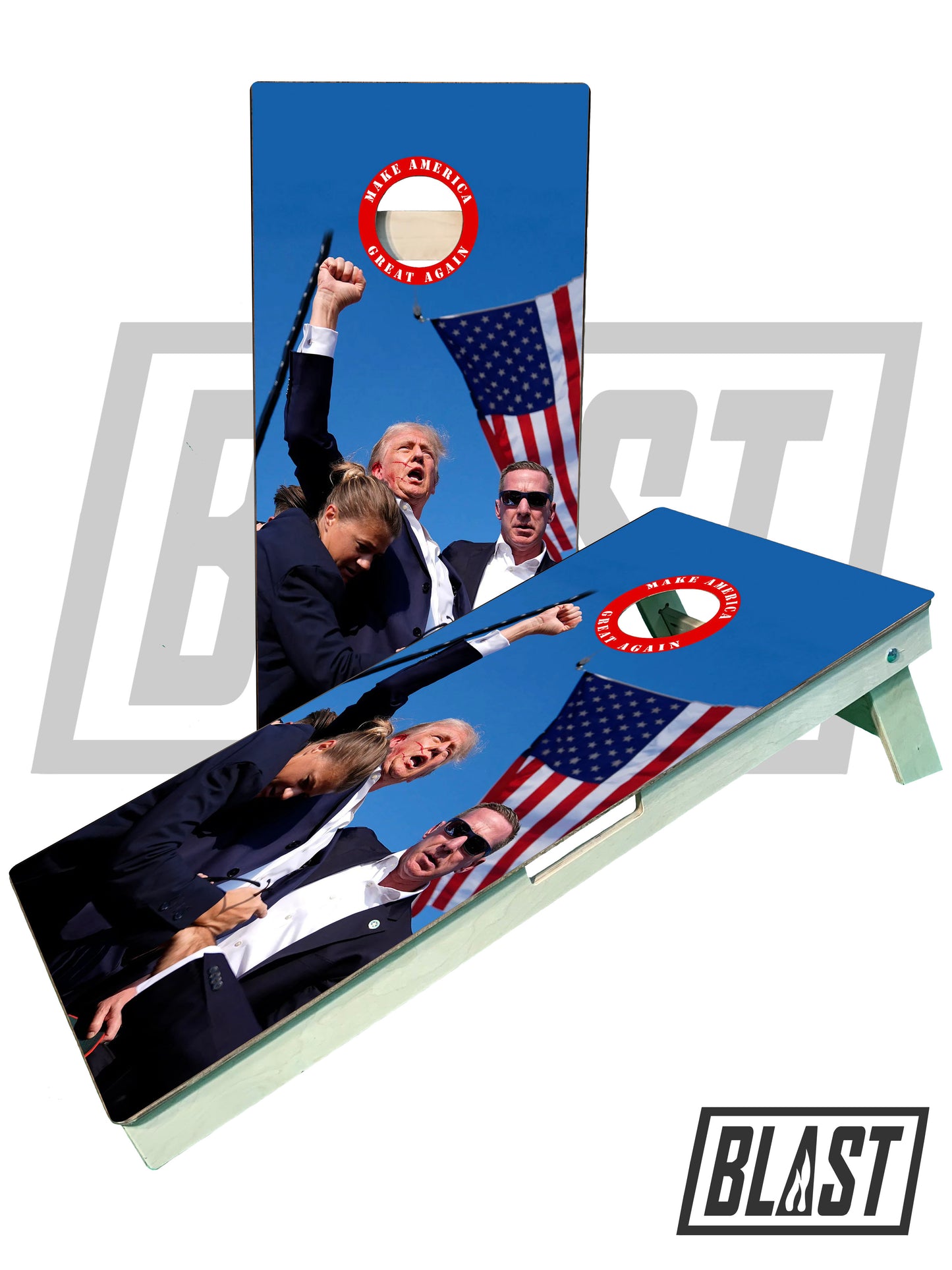 Trump MAGA 2024 Cornhole Boards