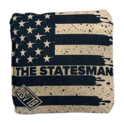 The Statesmen Pro Cornhole Bags (6/9).  Flat fill, smaller profile.