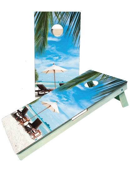 Beach Themed Cornhole set