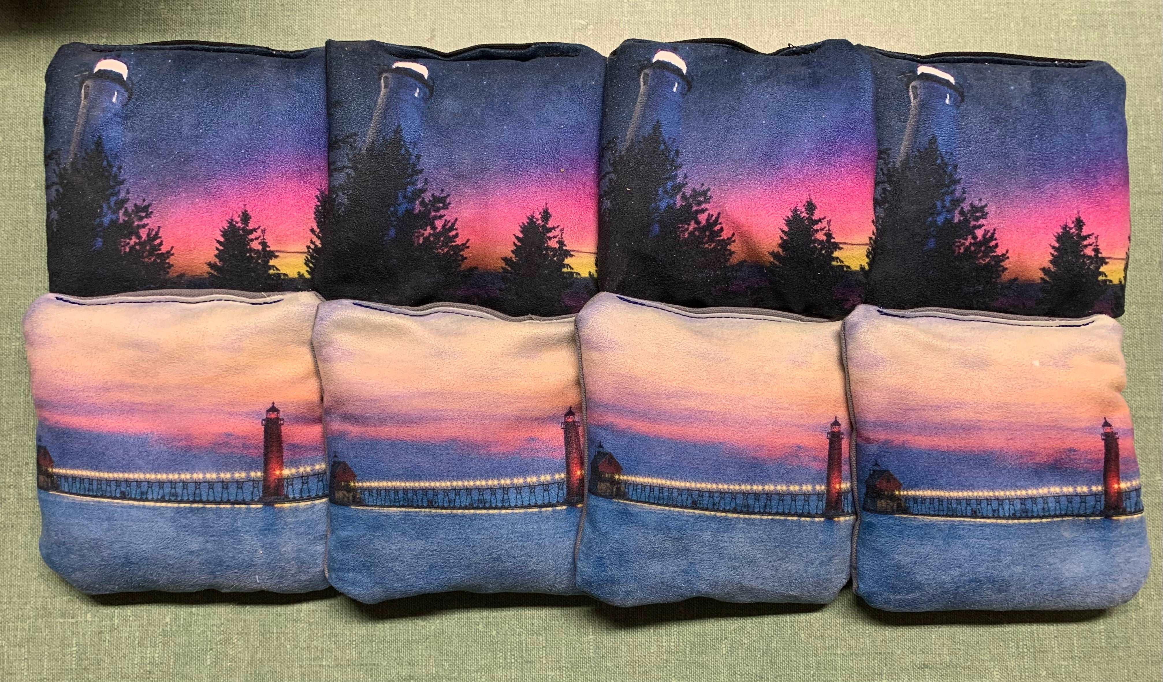 Lighthouse bags (set of 8)