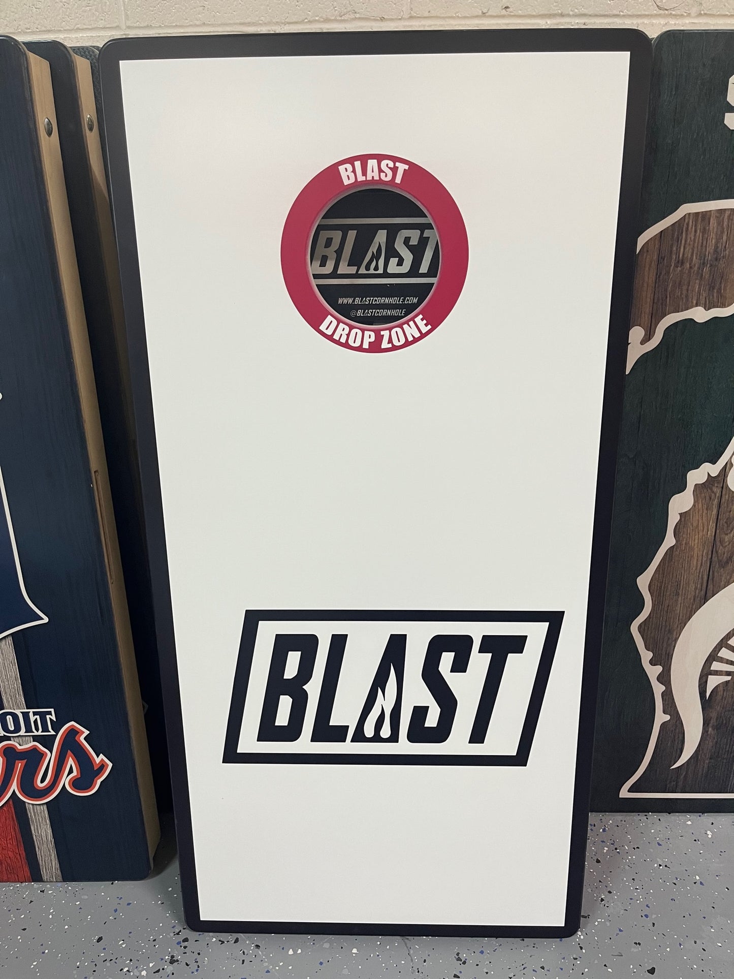 Blast Cornhole Elite Series Boards - 1.25” thick tops with custom pro bags