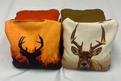 Hunting Theme Cornhole bags (set of 8)