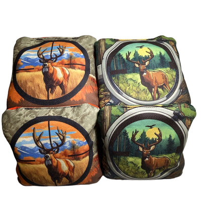 Deer Hunting 2 Themed Slick and Stick Bags